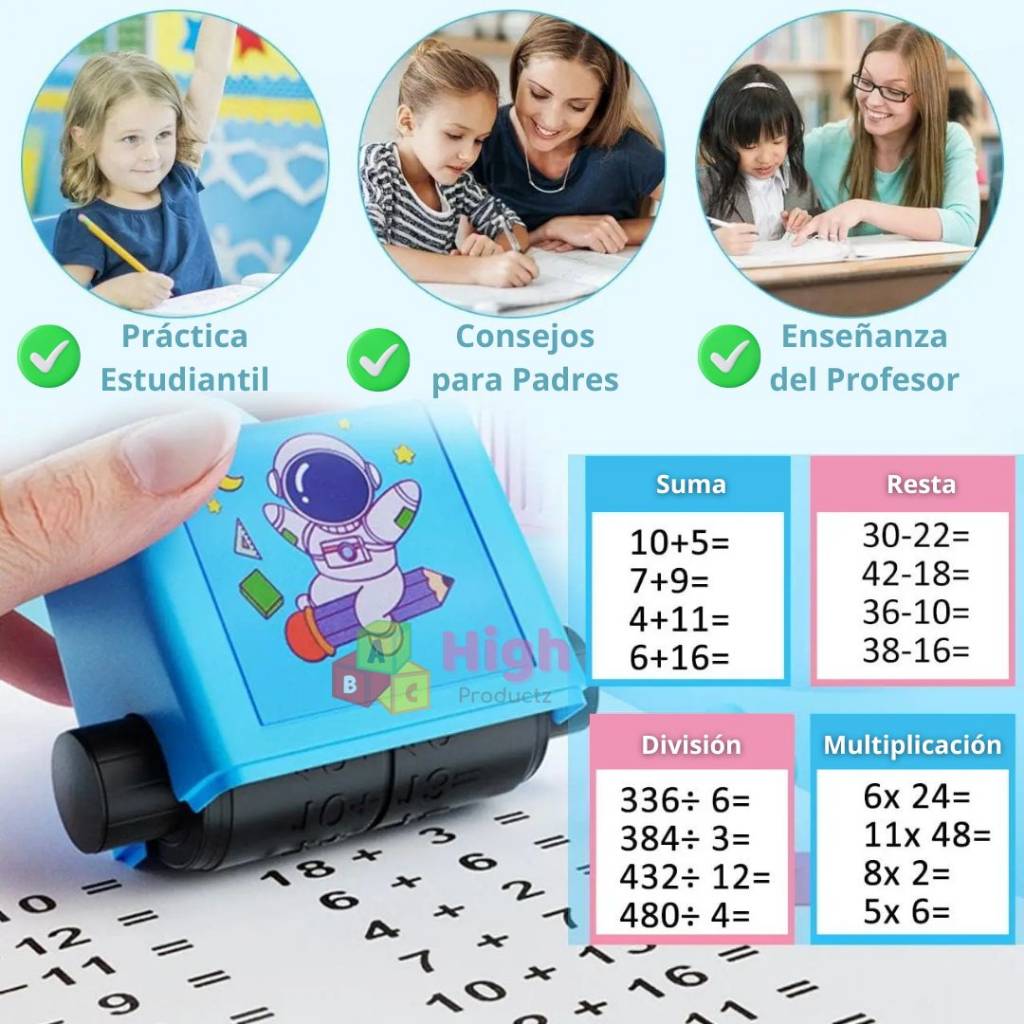 Dispositivo de Cálculo Rápido - ProPack Matemáticas Divertidas