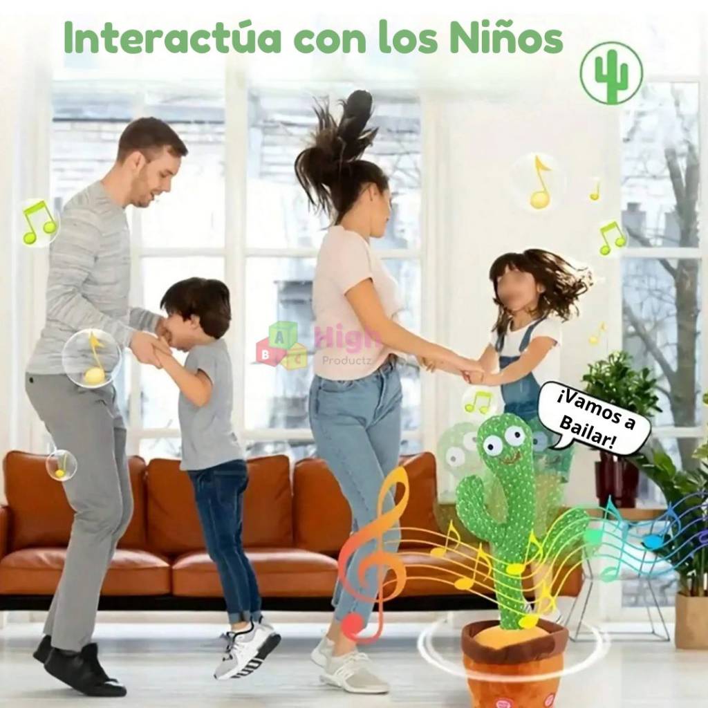 Cactus Bailarín y Parlante - EduDivertido - Highproductz