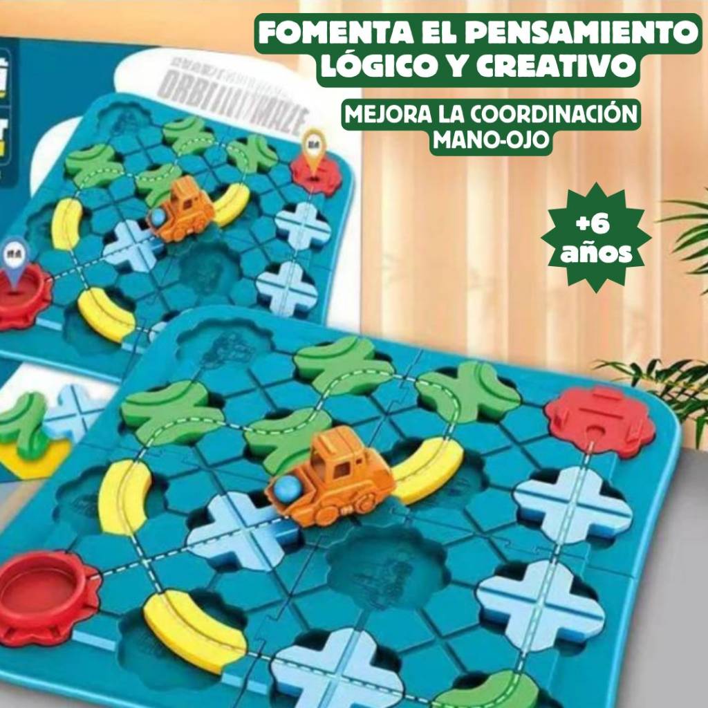 Pistas de Carreras Montessori - Juego Educativo