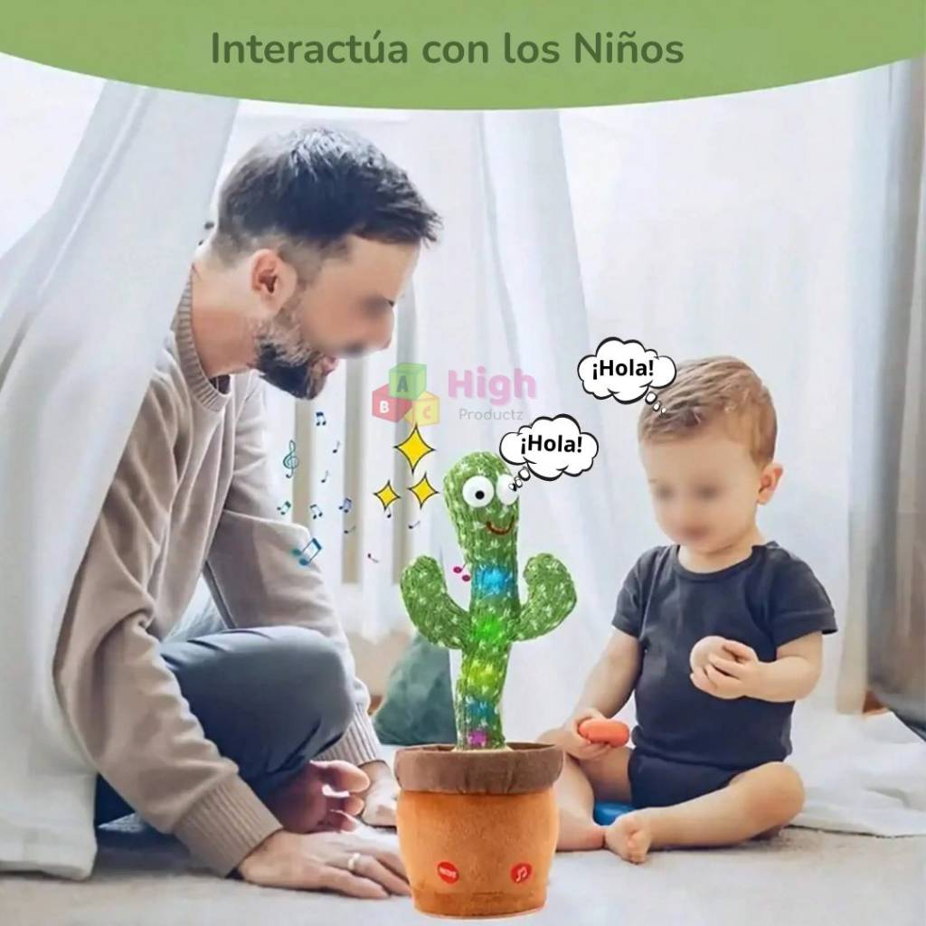 Cactus Bailarín y Parlante - EduDivertido - Highproductz