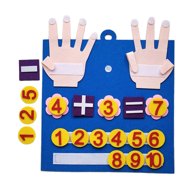 Números de Fieltro Montessori-MathFun - Highproductz