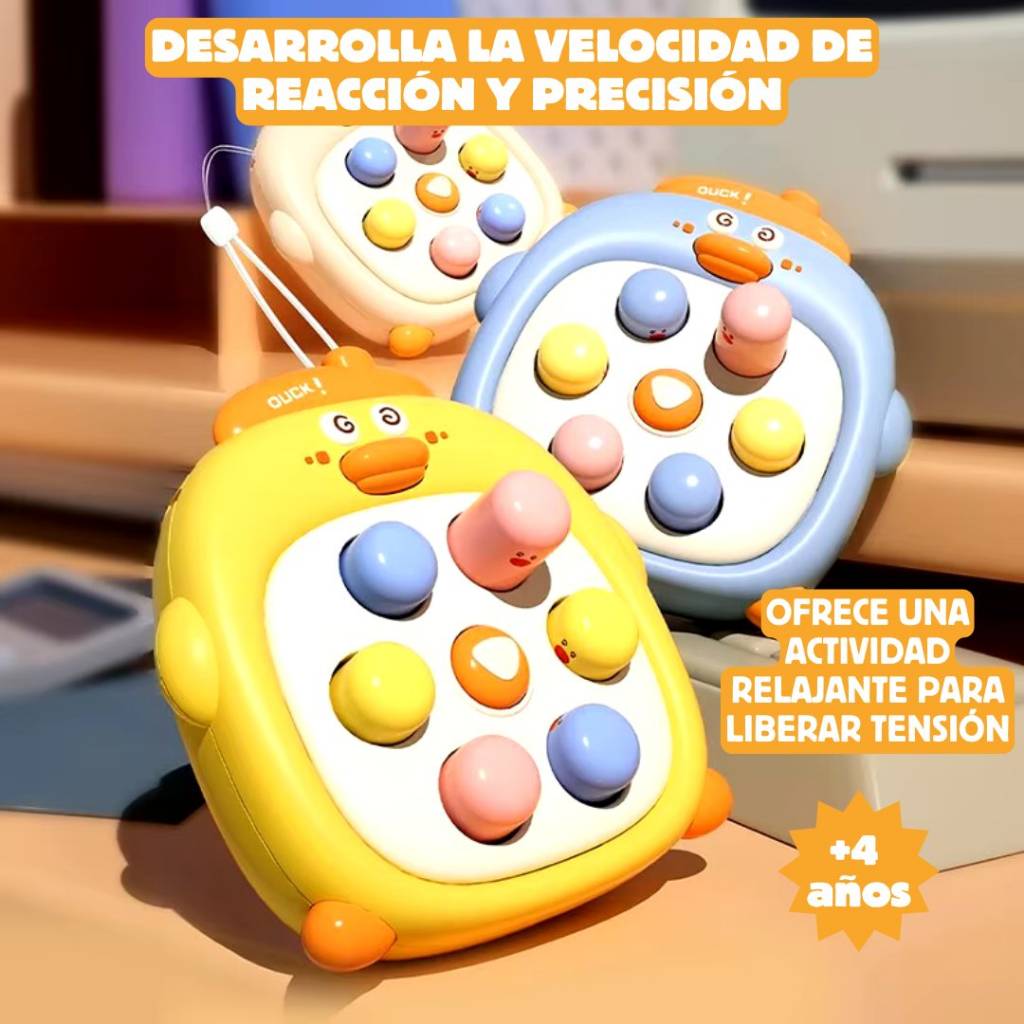 Mini Juguete Golpea-Taladro - Descompresión Infantil